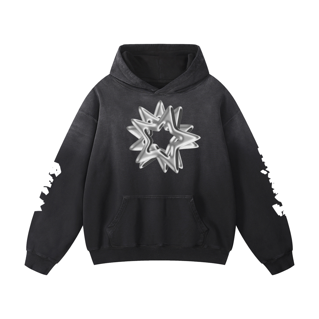 Jerrius wing premium fade hoodie