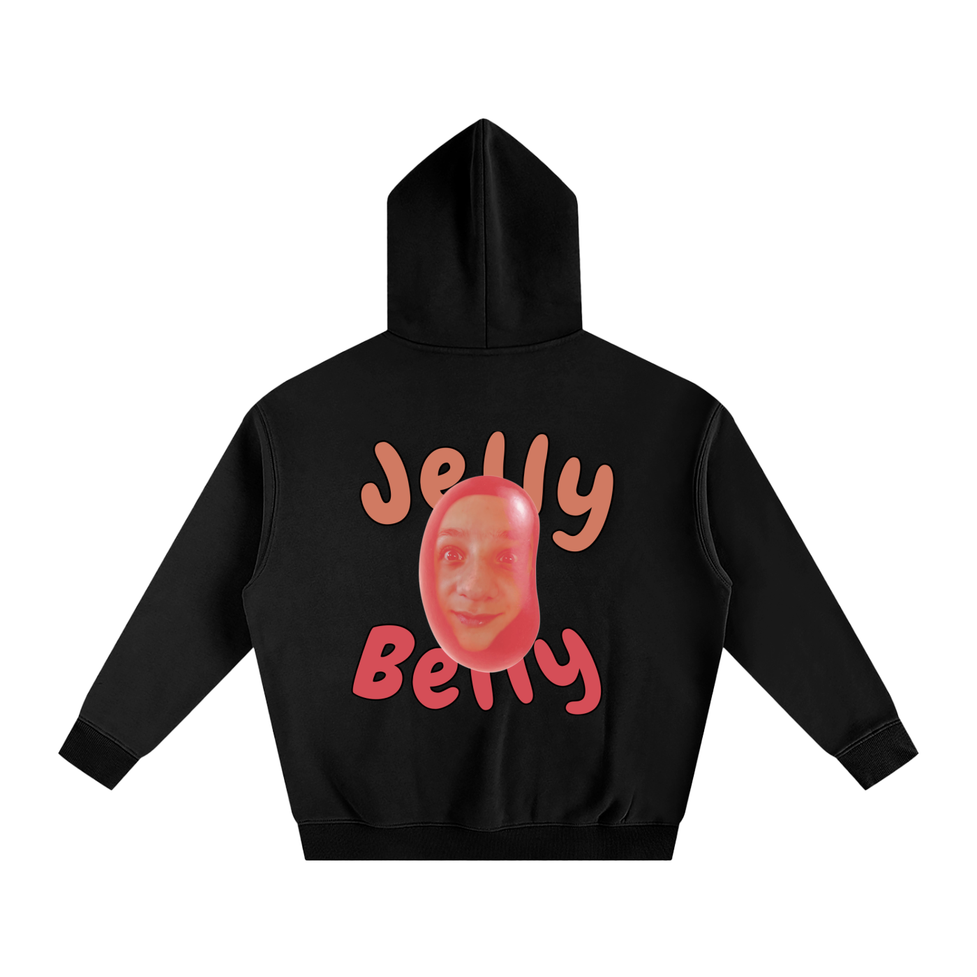 Jelly Belly oversized hoodie